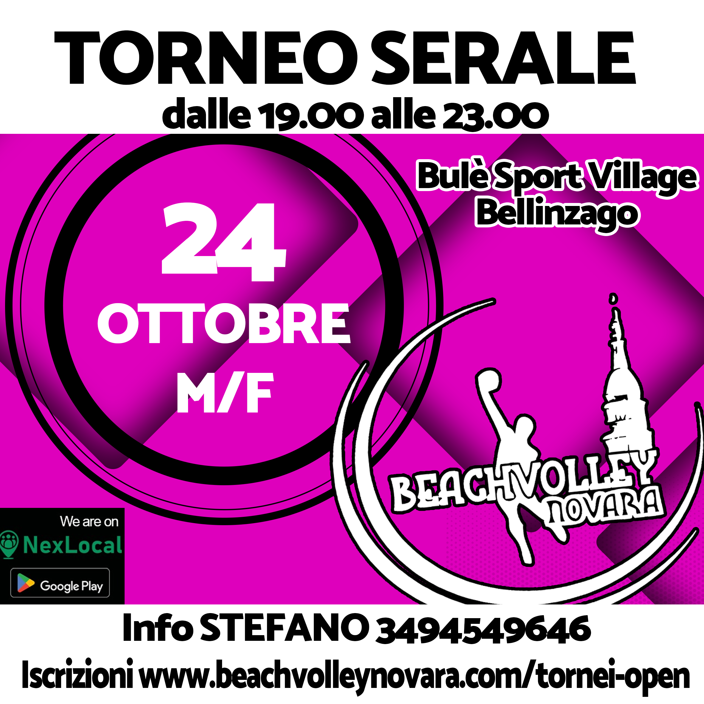 Locandina Torneo Serale