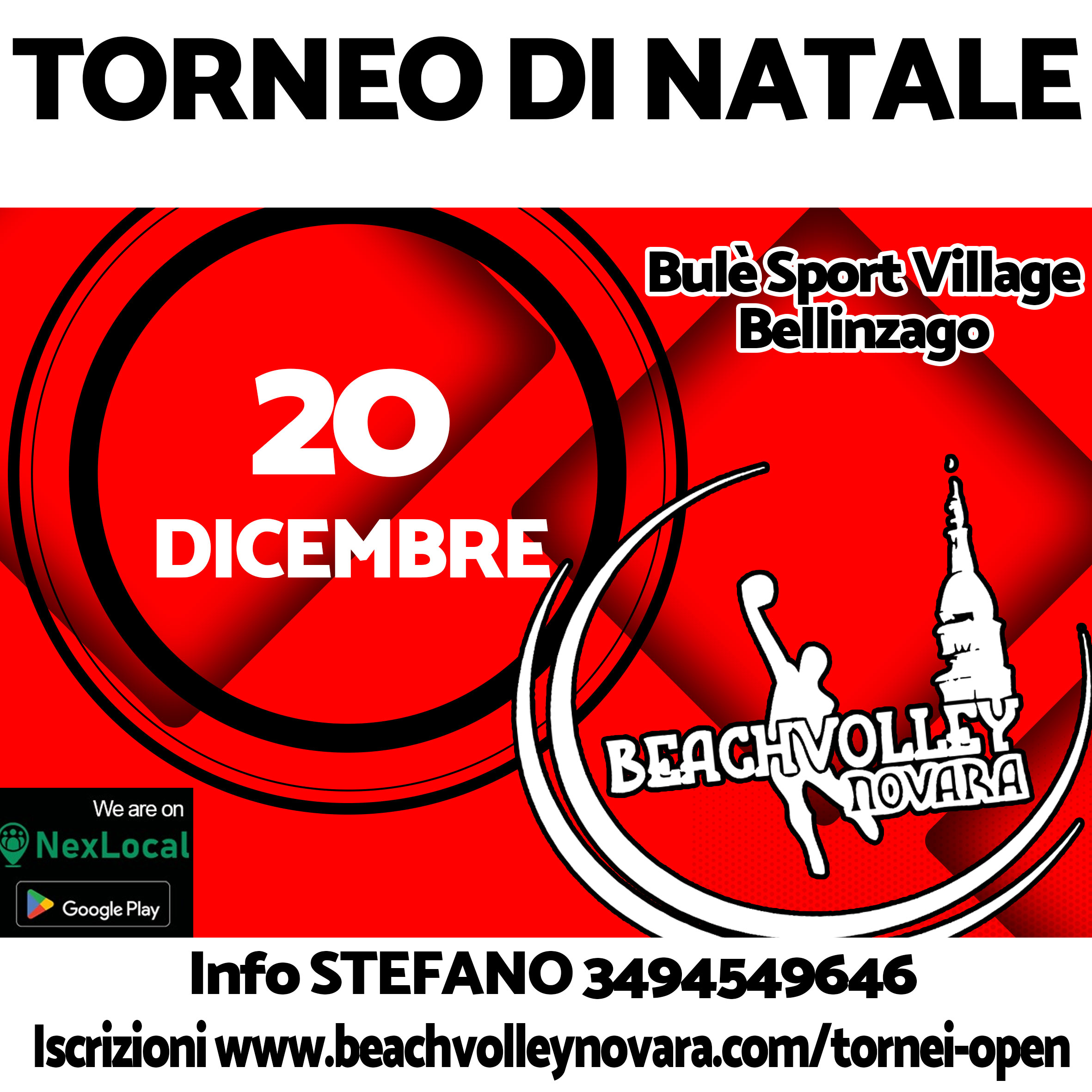 Locandina Torneo di natale