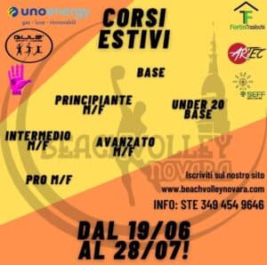 CORSI ESTIVI DAL DAL 19/06/2023 AL 28/07/2023