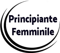 Principiante Femminile - Lunedì 20,30/22,00