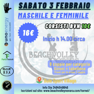 TORNEO SABATO 03/02/2024 - MASCHILE