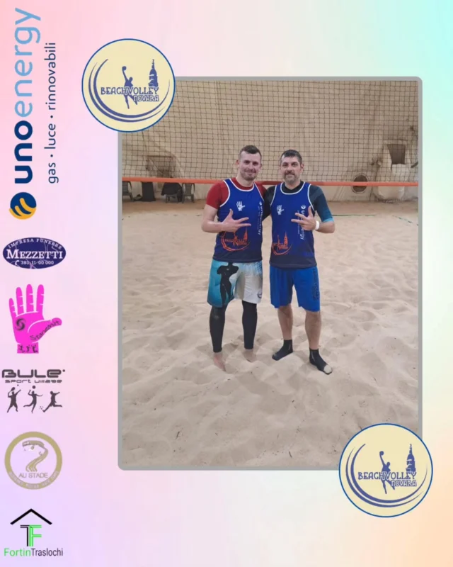 Risultati del weekend di Beach Volley Novara 

*C.I.P.S. FIPAV*

TORNO SILVER F MILANO 08_02
🥇🏆 Granieri/Medina

TORNEO SILVER M MILANO 09_02
🥉Faraci/Calcaterra

TORNEO SILVER M BULE' 09_02
🥉Broglia/Ruggerone
5° Casati/Zacconi

TORNEO SILVER F BULE' 09_02
🏆🥇 Granieri/Pezzana
4°Stangalini/Bertani

*Buona sabbia a tutti*

#beachvolley #bvn #corsi #divertimento #passione #novara #sport #amicizia #donttouchmysand
@unoenergy @stanem @fortin_traslochi @bulesportvillage @impresafunebremezzetti @ristorante_austade_bellinzago