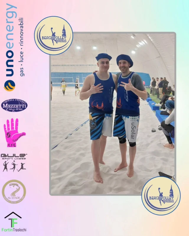 Risultati del weekend di Beach Volley Novara 

*C.I.P.S. FIPAV*

TORNEO SILVER M BASIGLIO 16_03
4° Ruggerone/Broglia 

*CNT AIBVC*

L1 300€ F - Milano (MI)
4° De Luca/Granieri
9° Pezzana/Medina

*Buona sabbia a tutti*

#beachvolley #bvn #corsi #divertimento #passione #novara #sport #amicizia #donttouchmysand
@unoenergy @stanem @fortin_traslochi @bulesportvillage @impresafunebremezzetti @ristorante_austade_bellinzago